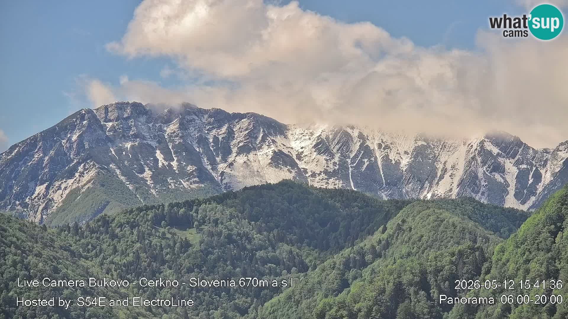 Webcam Bukovo – Baška grapa | Cerkno | Slovenia