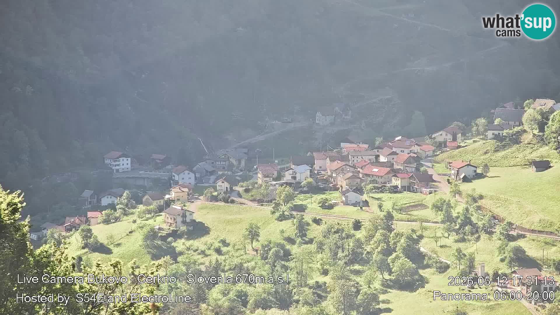 Bukovo Webcam – Baška grapa | Cerkno | Slowenien