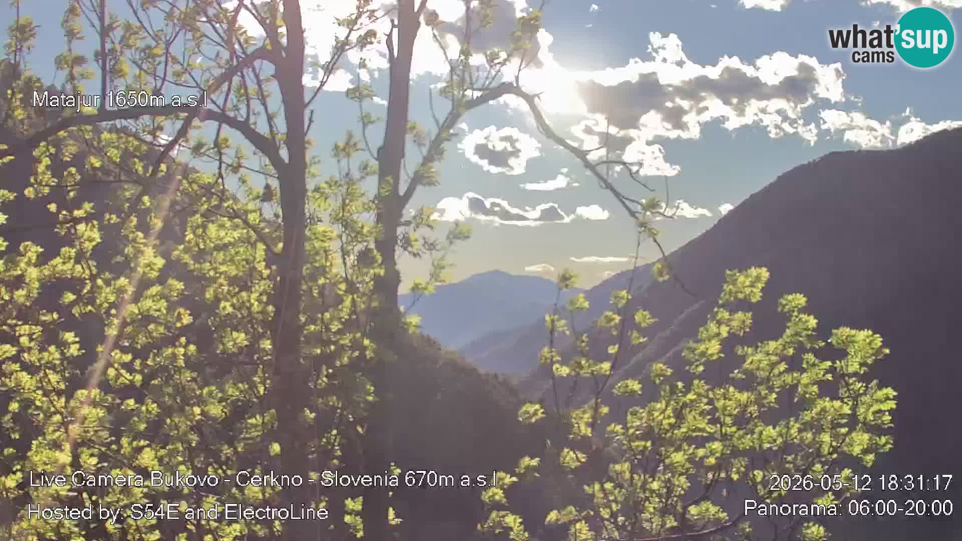Webcam Bukovo – Baška grapa | Cerkno | Slovenia