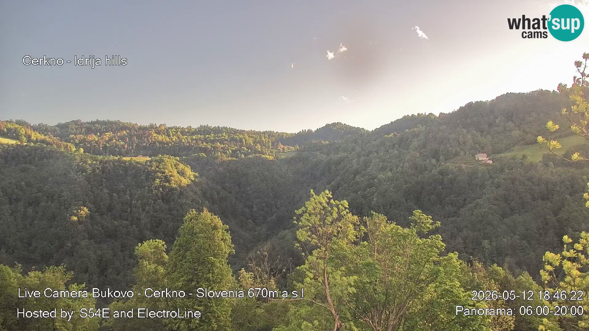 Webcam Bukovo – Baška grapa | Cerkno | Slovénie