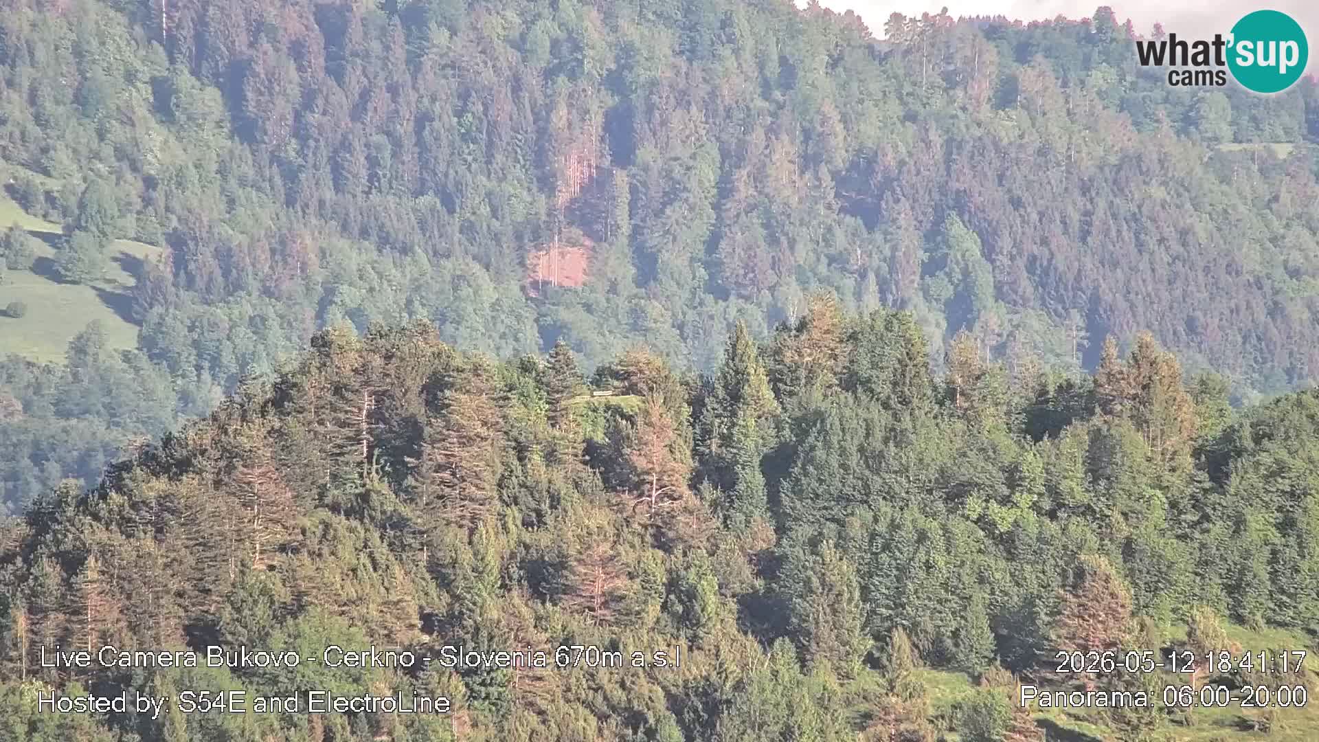 Webcam Bukovo – Baška grapa | Cerkno | Slovenia