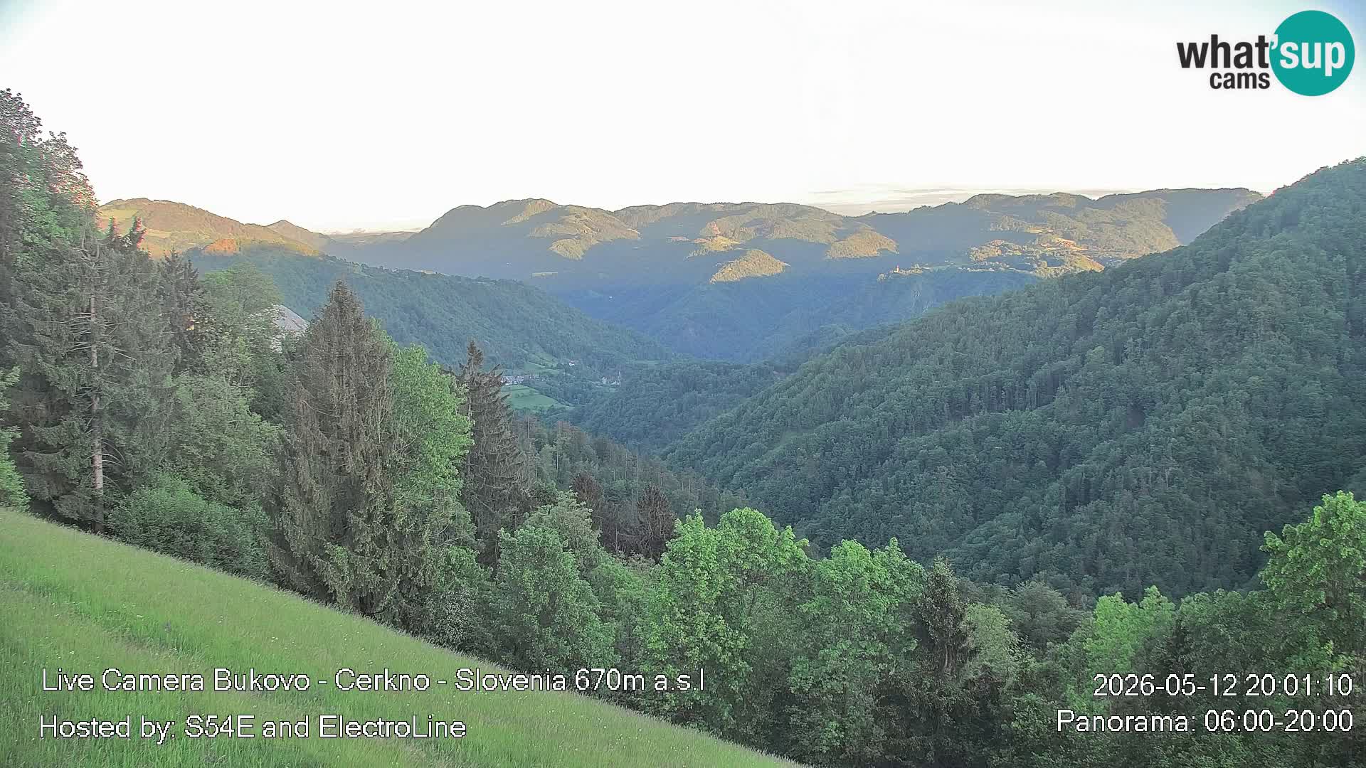 Webcam en vivo Bukovo – Baška grapa | Cerkno | Eslovenia