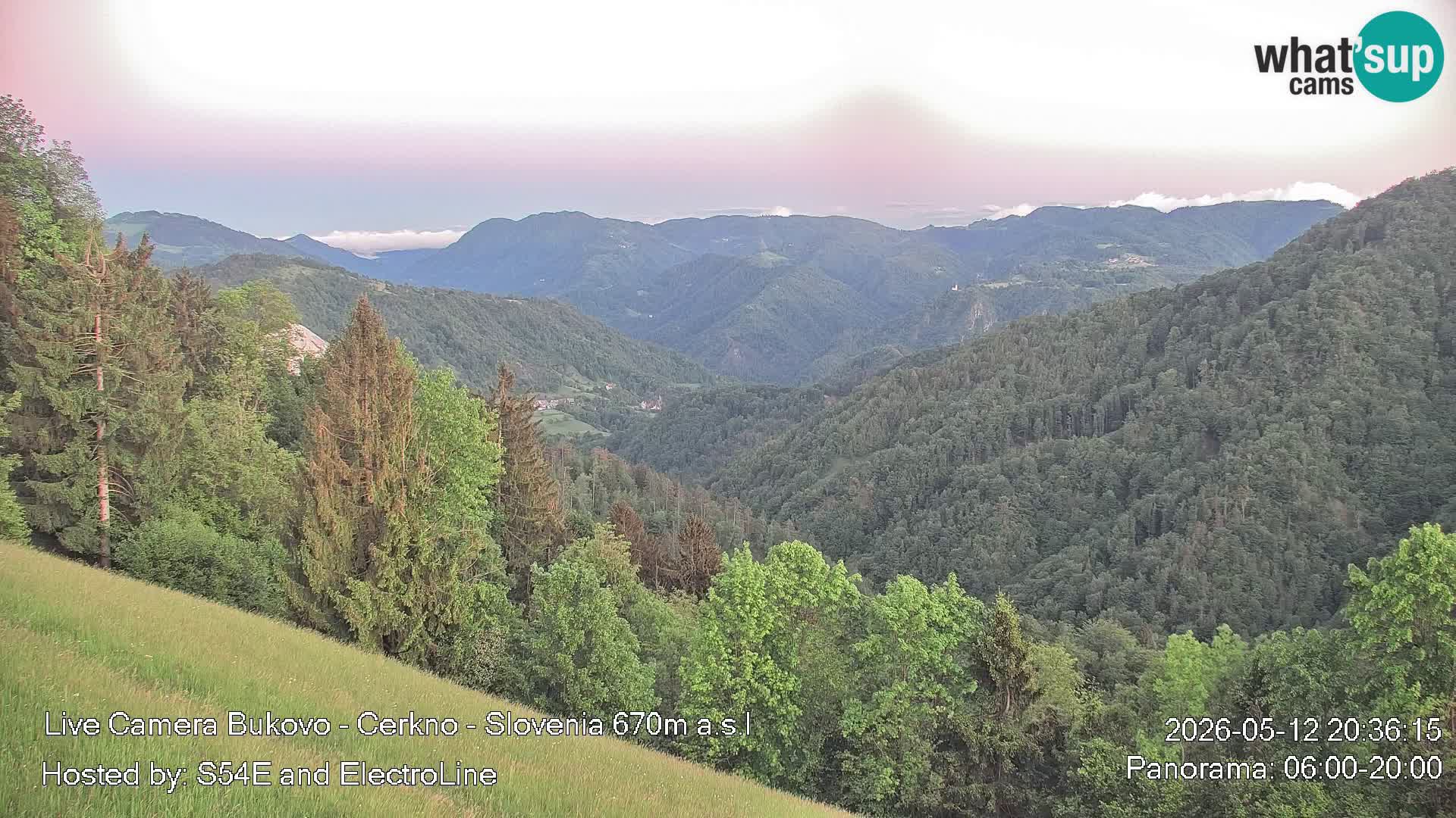 Webcam en vivo Bukovo – Baška grapa | Cerkno | Eslovenia