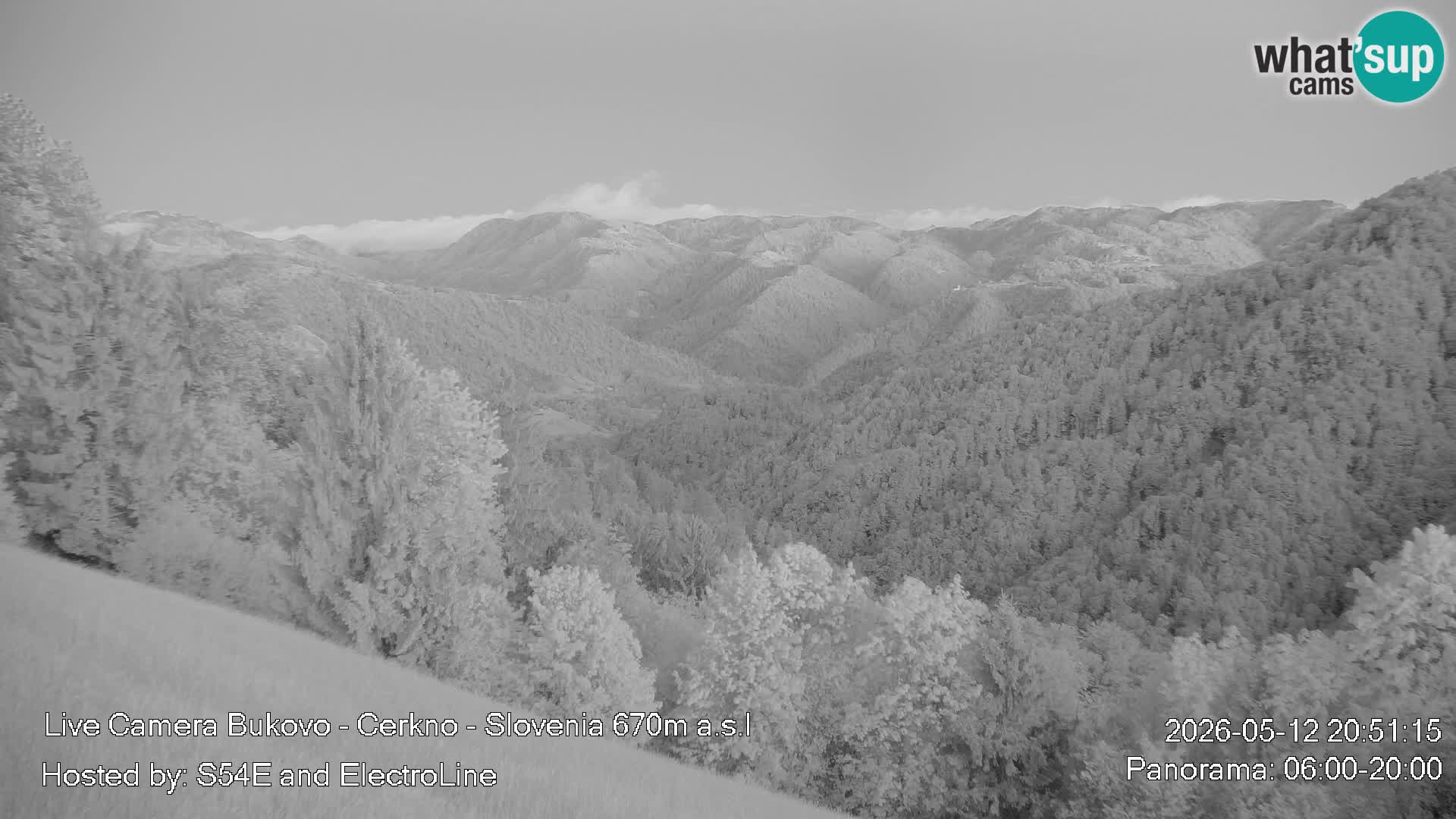 Webcam Bukovo – Baška grapa | Cerkno | Slovénie