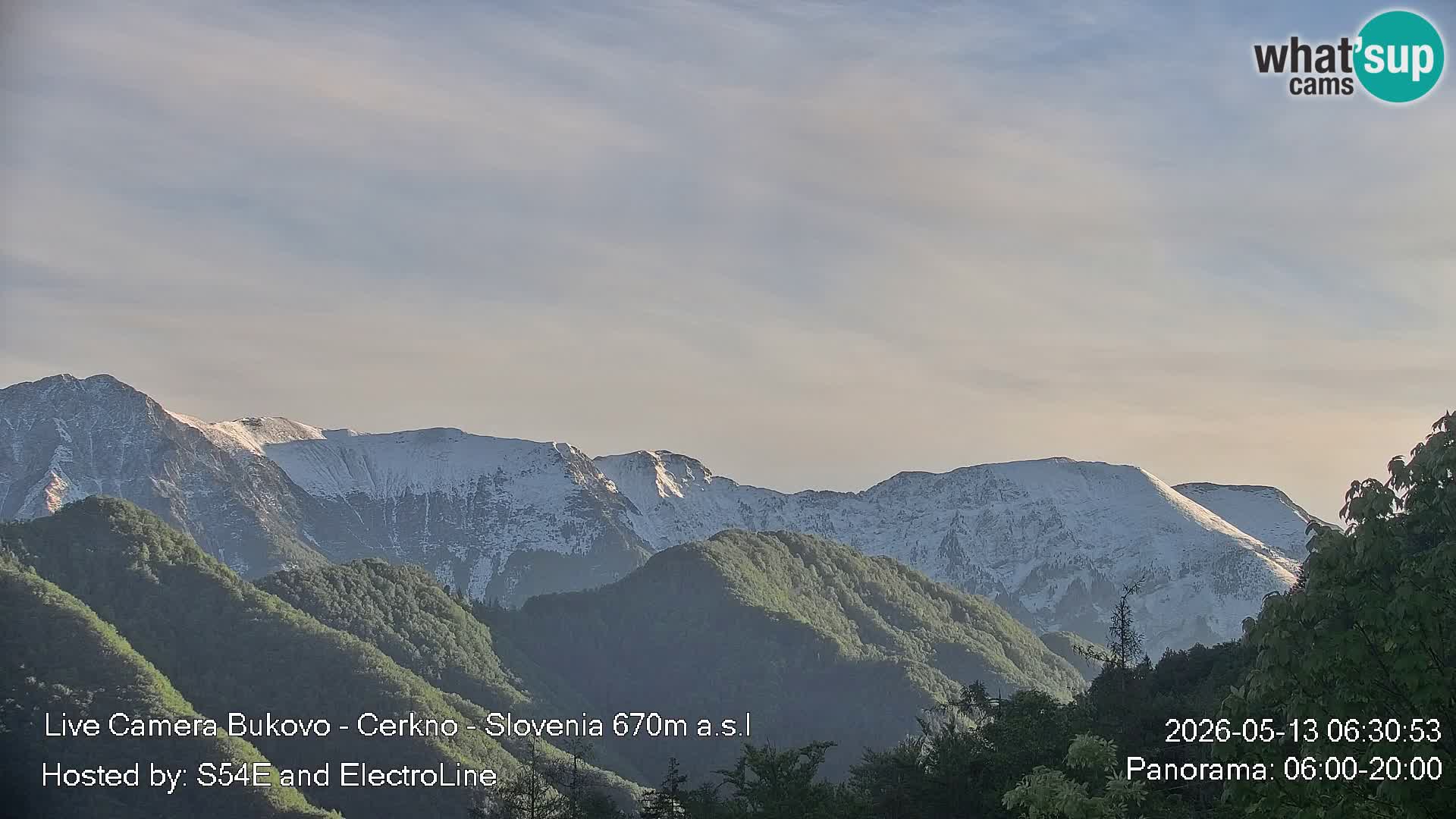 Webcam Bukovo – Baška grapa | Cerkno | Slovenia