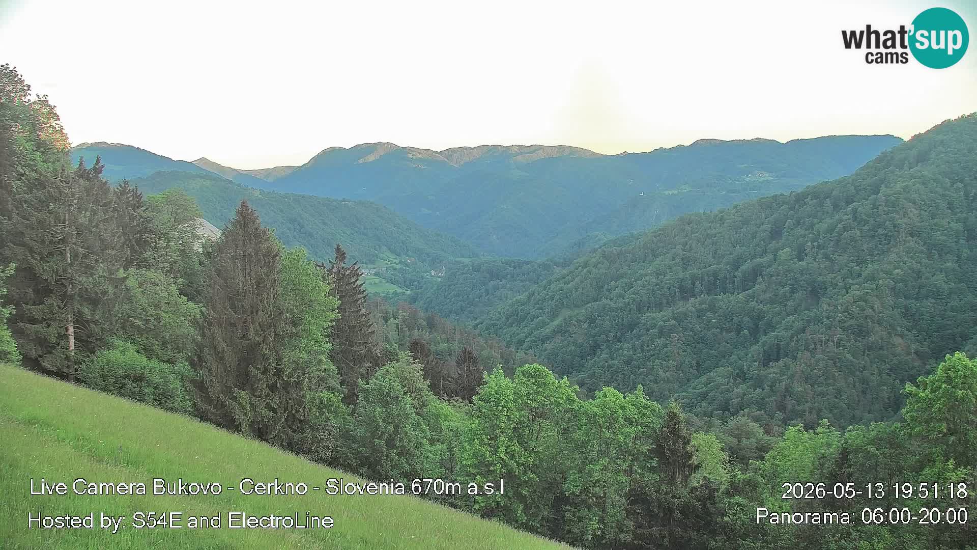 Webcam en vivo Bukovo – Baška grapa | Cerkno | Eslovenia