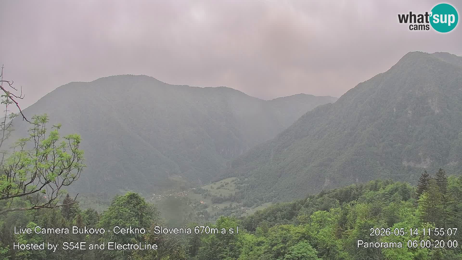 Bukovo Webcam – Baška grapa | Cerkno | Slowenien