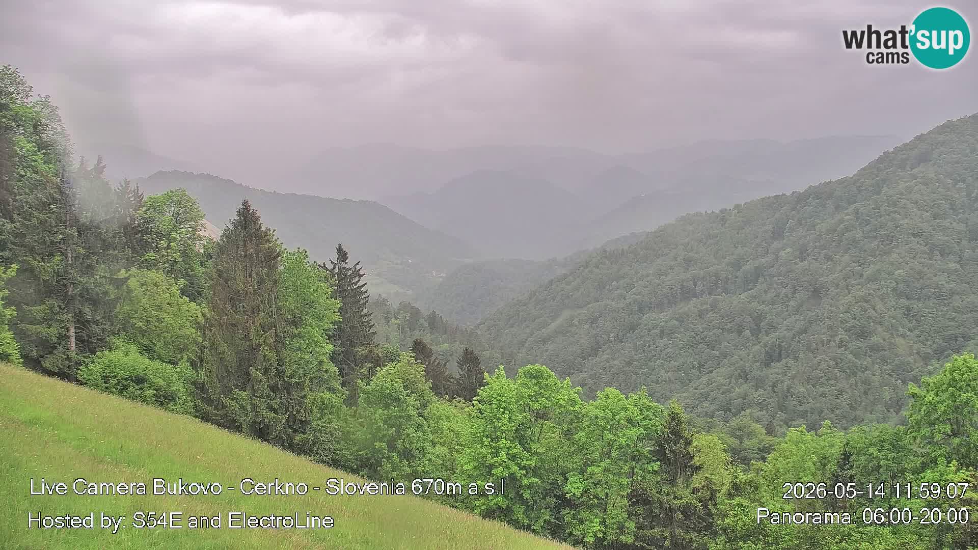 Bukovo Webcam – Baška grapa | Cerkno | Slowenien