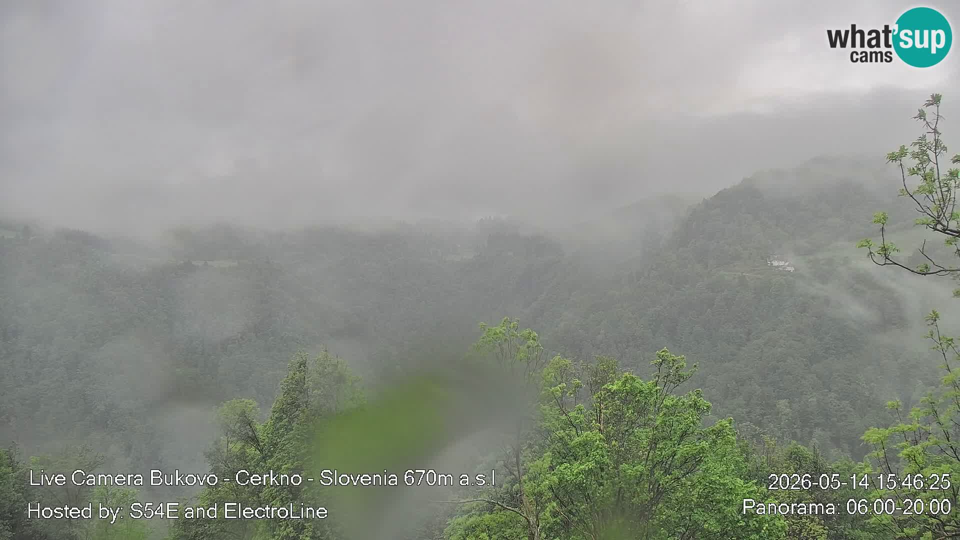 Webcam Bukovo – Baška grapa | Cerkno | Slovenia