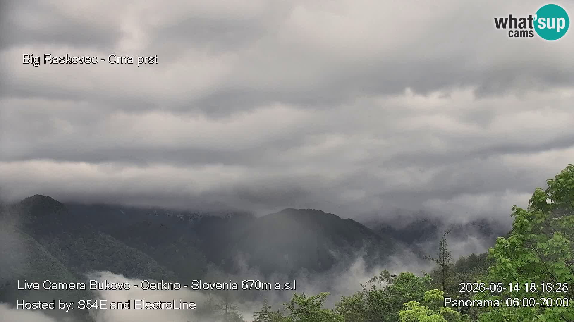 Webcam Bukovo – Baška grapa | Cerkno | Slovenia