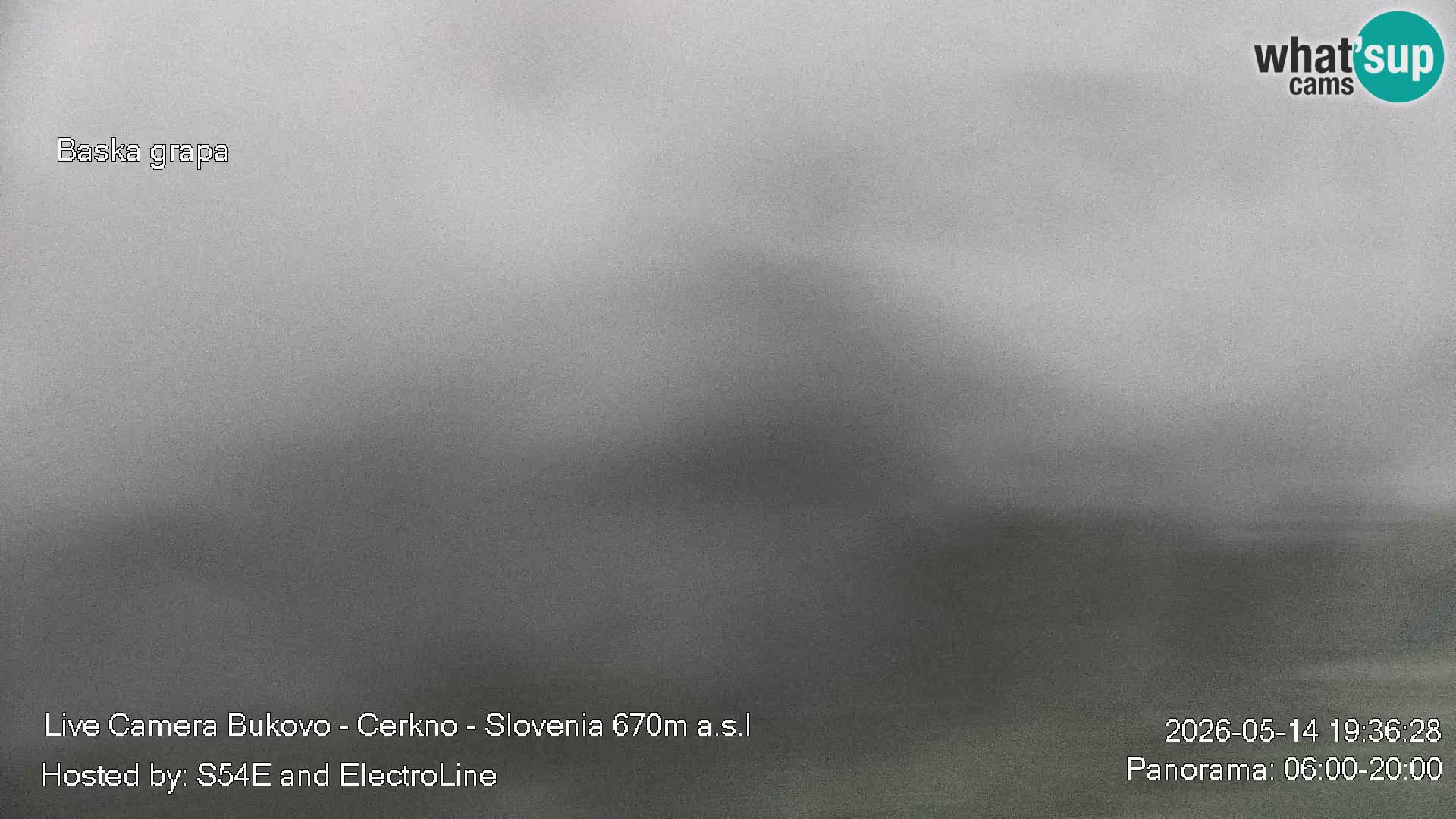 Webcam Bukovo – Baška grapa | Cerkno | Slovenia