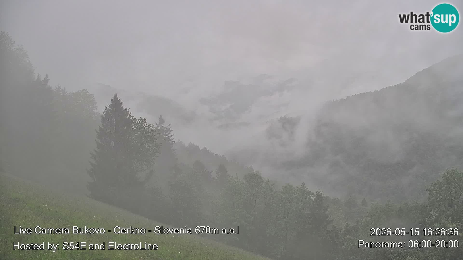 Webcam Bukovo – Baška grapa | Cerkno | Slovenia