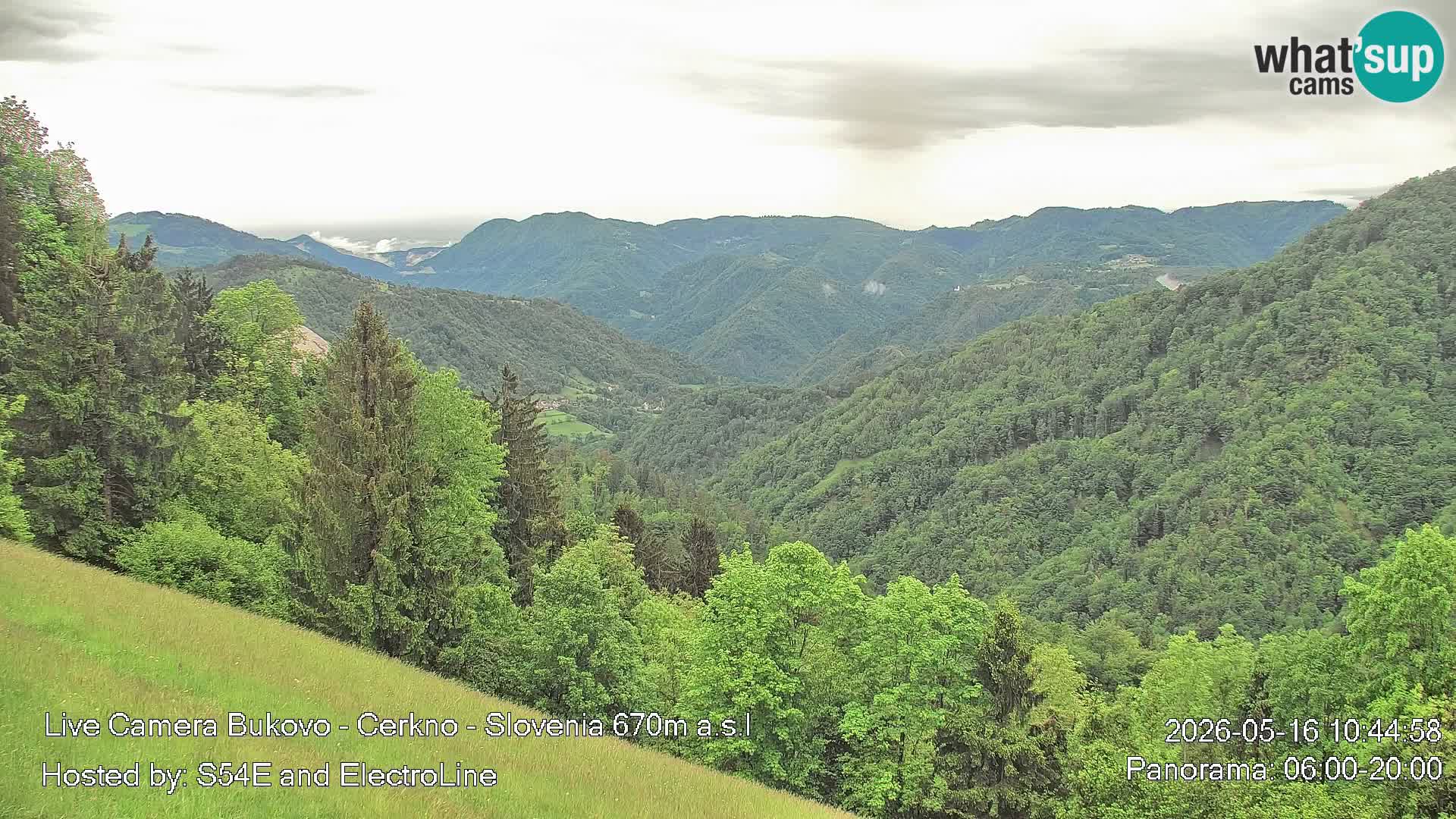 Webcam en vivo Bukovo – Baška grapa | Cerkno | Eslovenia