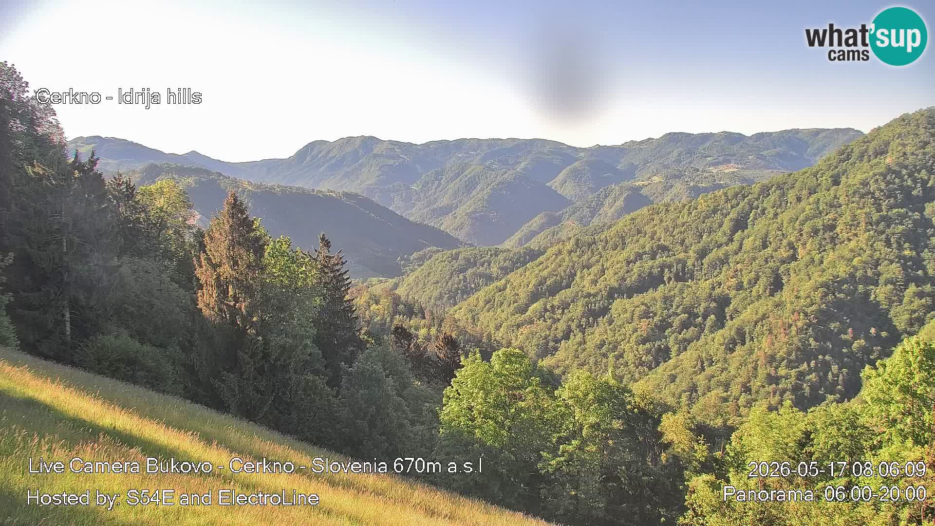 Webcam Bukovo – Baška grapa | Cerkno | Slovenia