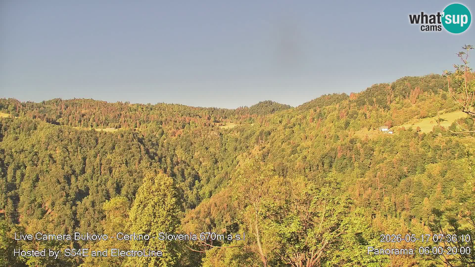 Webcam Bukovo – Baška grapa | Cerkno | Slovenia