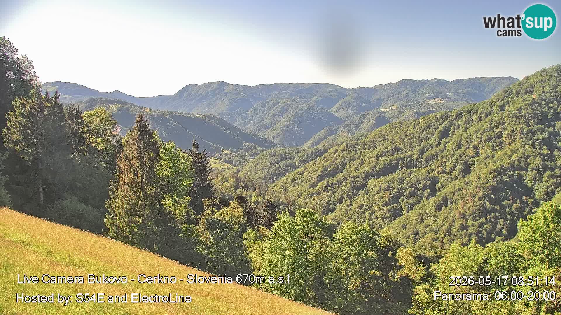 Webcam Bukovo – Baška grapa | Cerkno | Slovenia