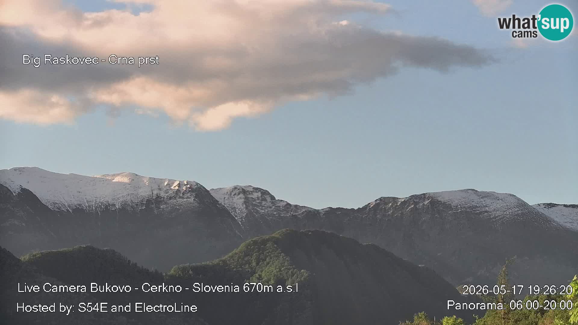 Bukovo Webcam – Baška grapa | Cerkno | Slowenien
