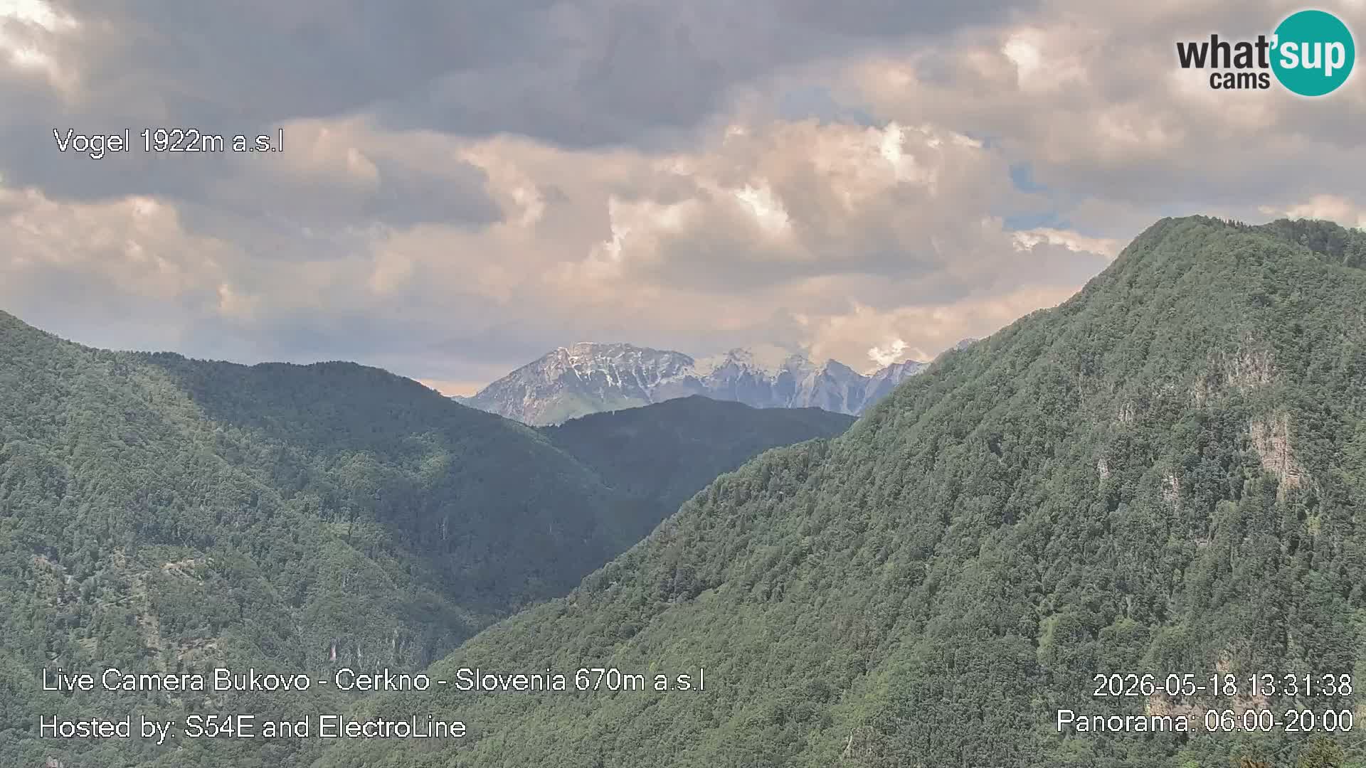 Webcam Bukovo – Baška grapa | Cerkno | Slovenia