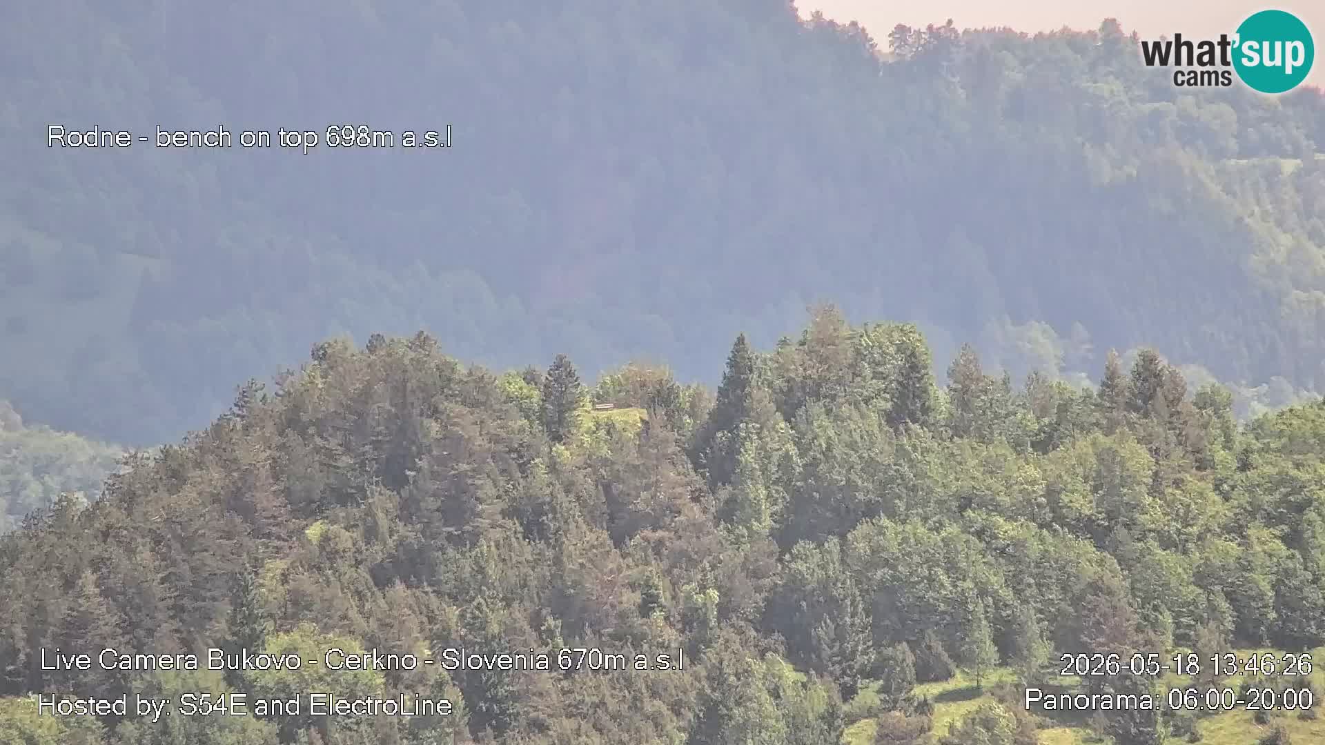 Bukovo Webcam – Baška grapa | Cerkno | Slowenien