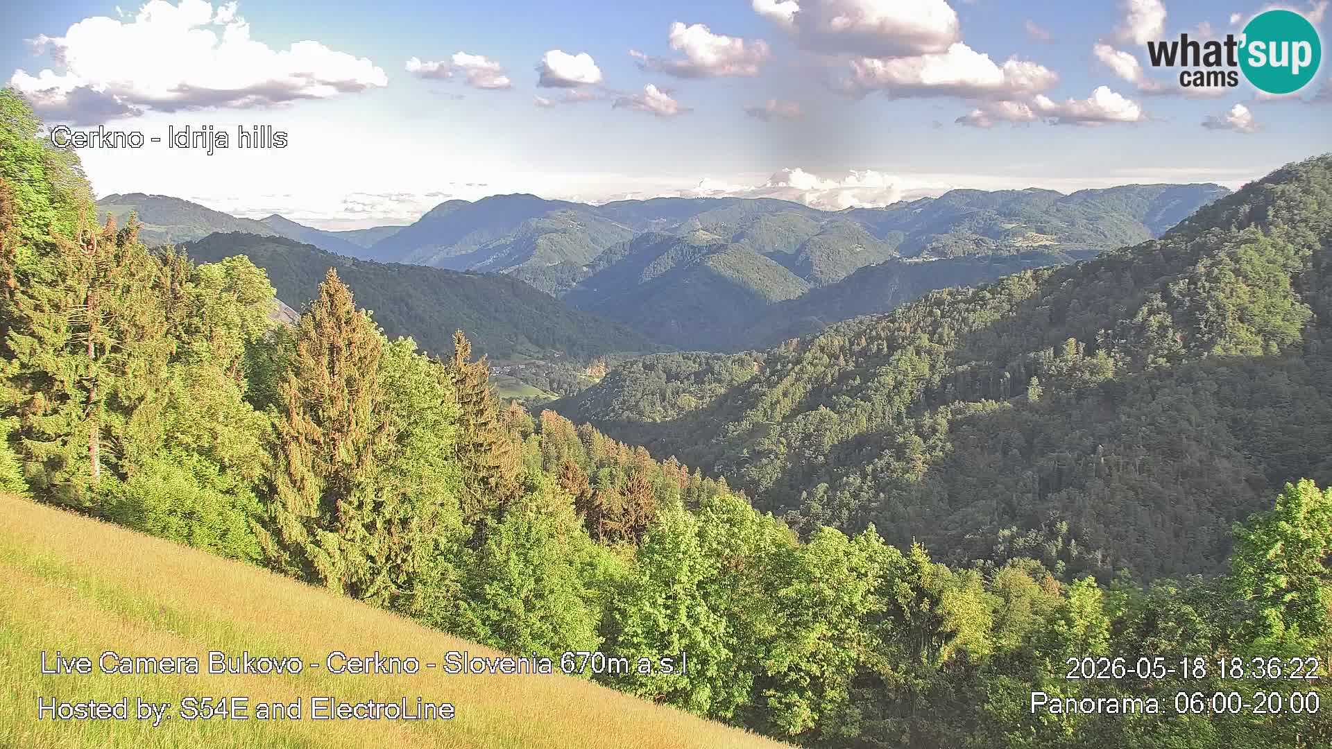Webcam Bukovo – Baška grapa | Cerkno | Slovenia