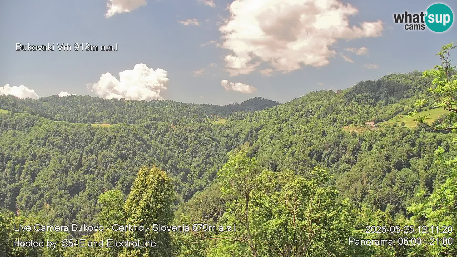 Webcam en vivo Bukovo – Baška grapa | Cerkno | Eslovenia