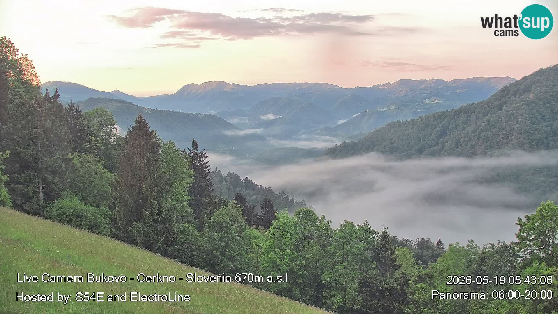 Webcam en vivo Bukovo – Baška grapa | Cerkno | Eslovenia