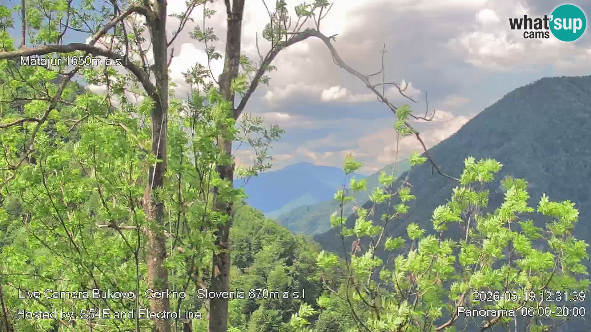 Webcam en vivo Bukovo – Baška grapa | Cerkno | Eslovenia