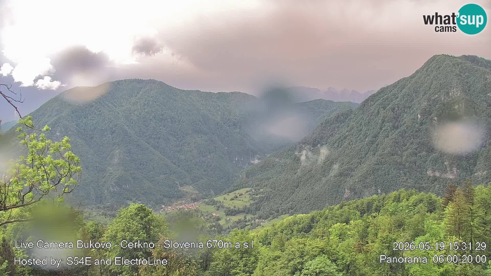 Webcam Bukovo – Baška grapa | Cerkno | Slovénie