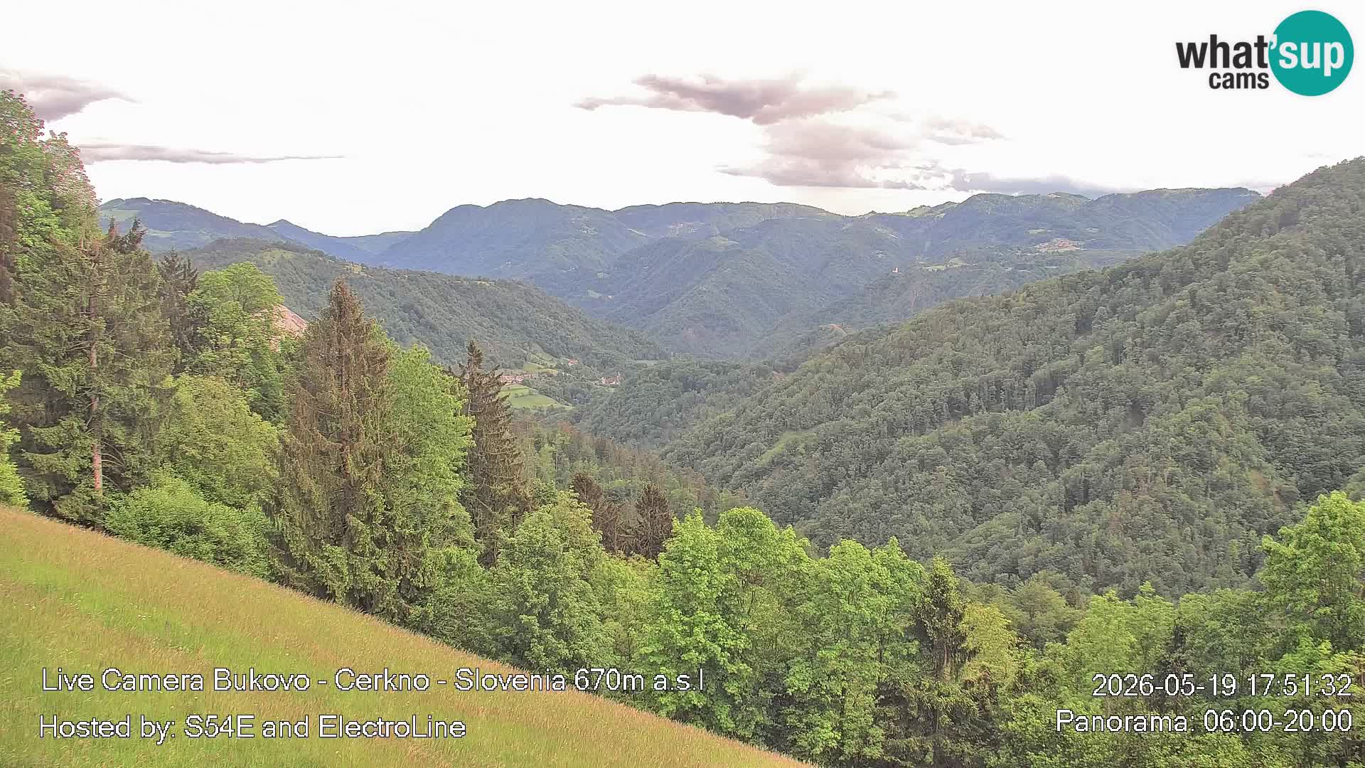 Webcam Bukovo – Baška grapa | Cerkno | Slovenia