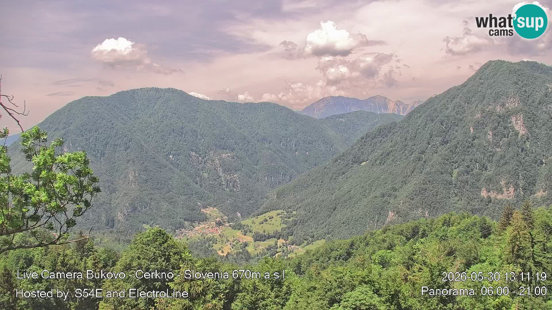 Webcam Bukovo – Baška grapa | Cerkno | Slovenia