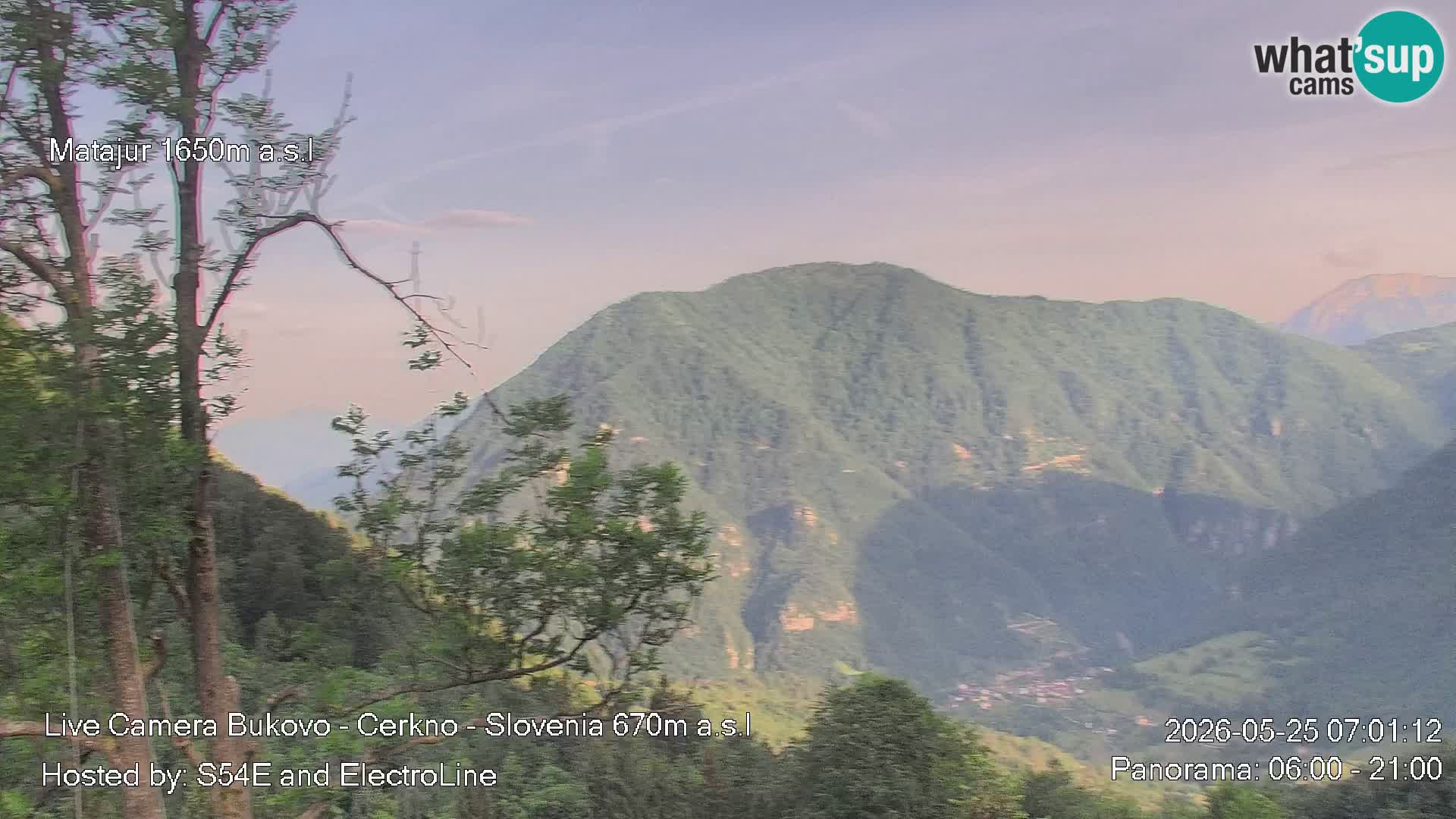 Webcam Bukovo – Baška grapa | Cerkno | Slovenia