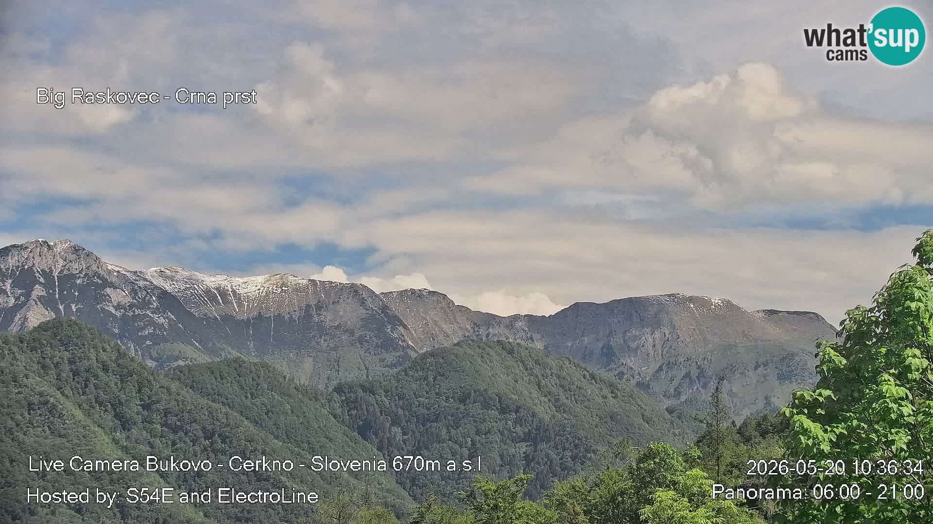 Kamera Bukovo – Baška grapa | Cerkno