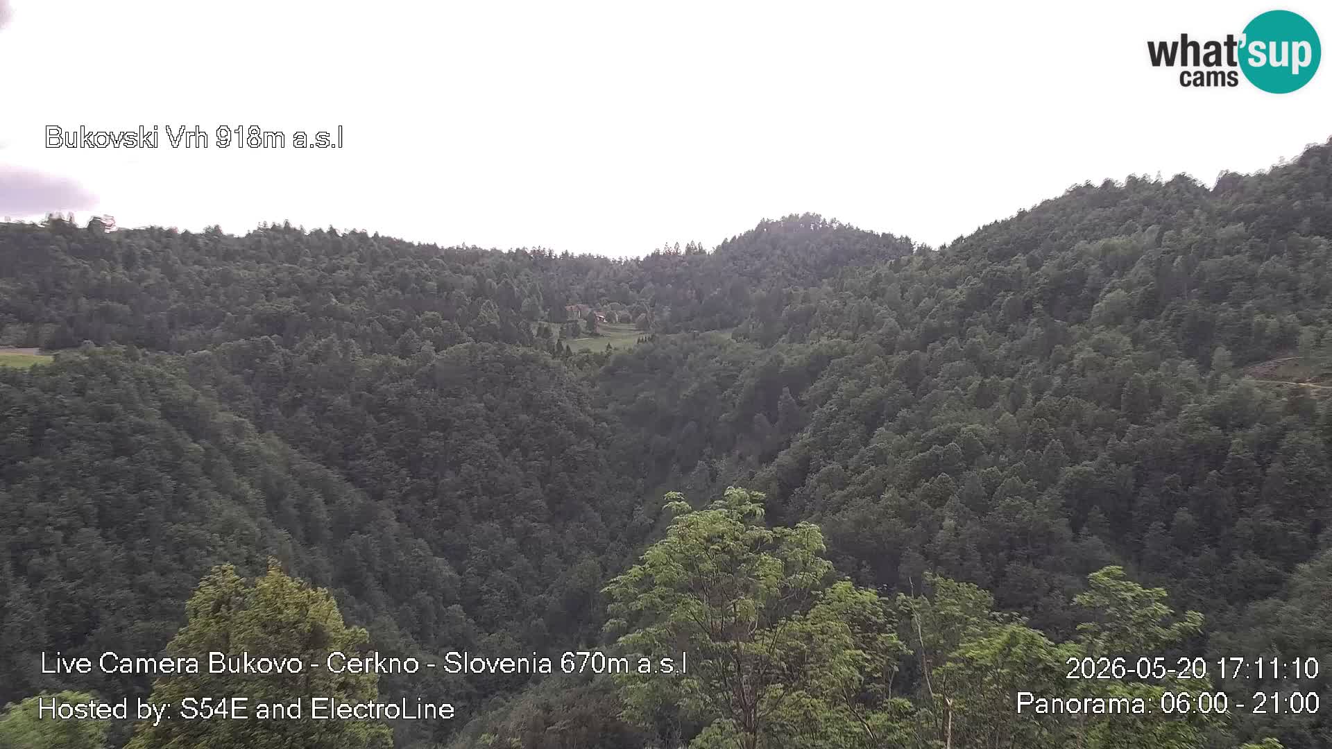 Webcam Bukovo – Baška grapa | Cerkno | Slovenia