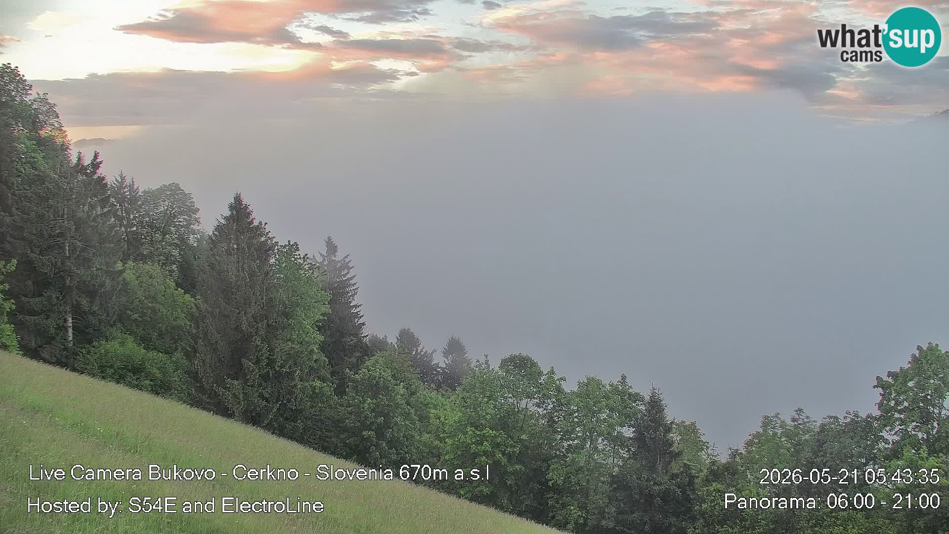 Webcam Bukovo – Baška grapa | Cerkno | Slovénie
