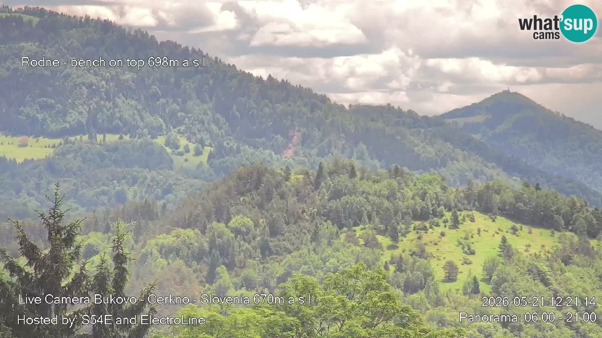 Webcam Bukovo – Baška grapa | Cerkno | Slovenia
