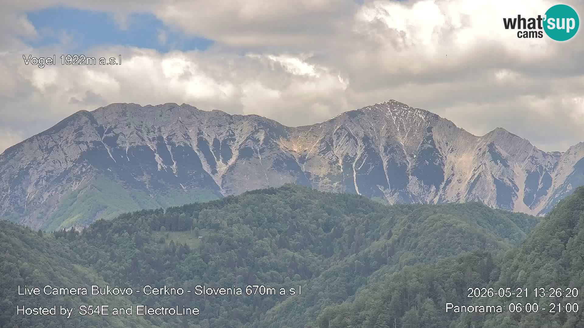 Bukovo Webcam – Baška grapa | Cerkno | Slowenien