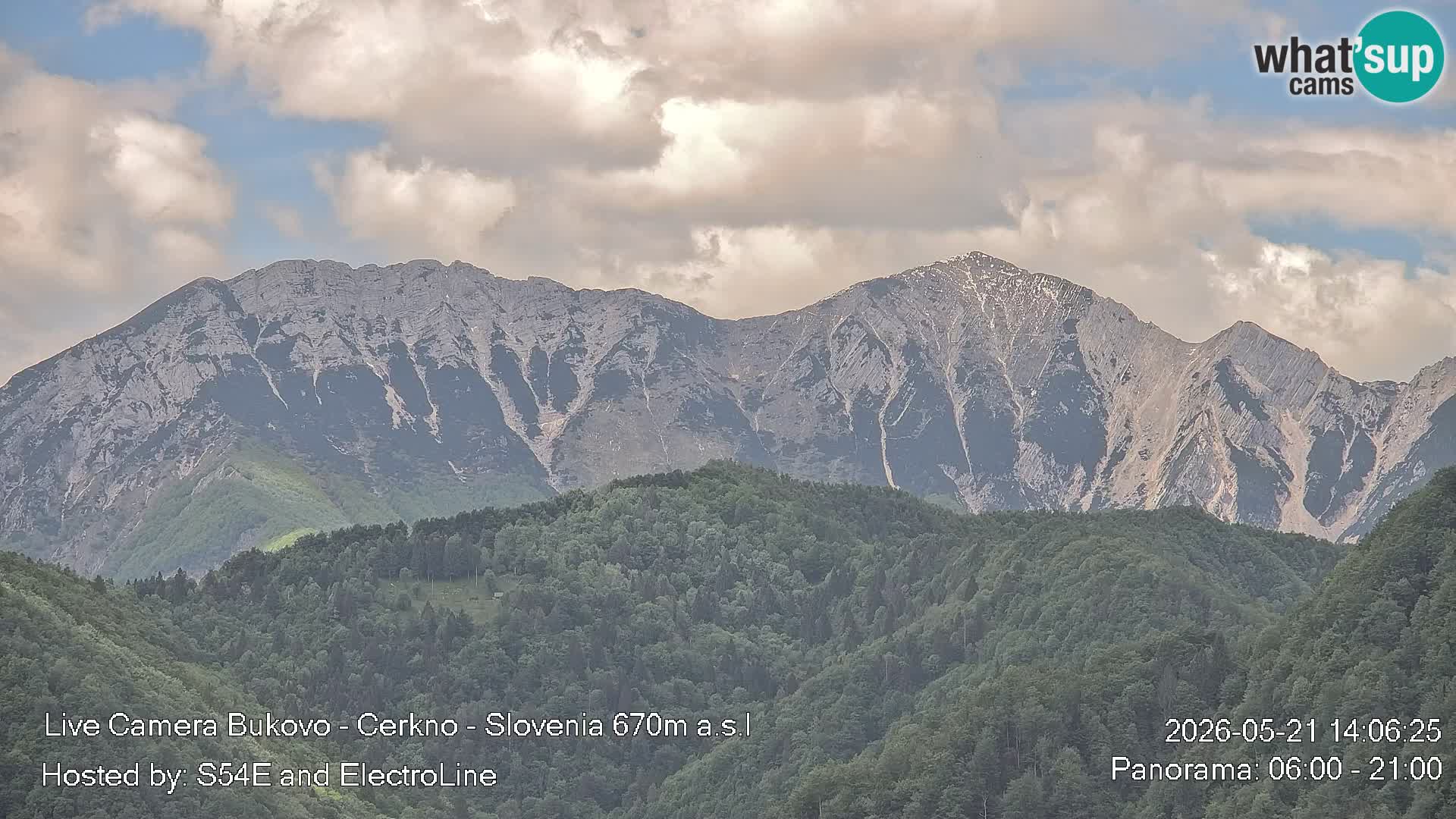 Webcam en vivo Bukovo – Baška grapa | Cerkno | Eslovenia