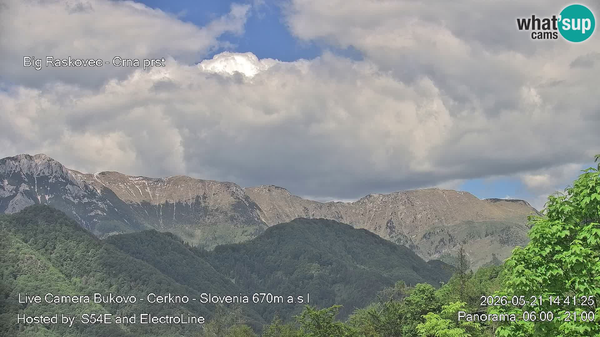 Bukovo Webcam – Baška grapa | Cerkno | Slowenien