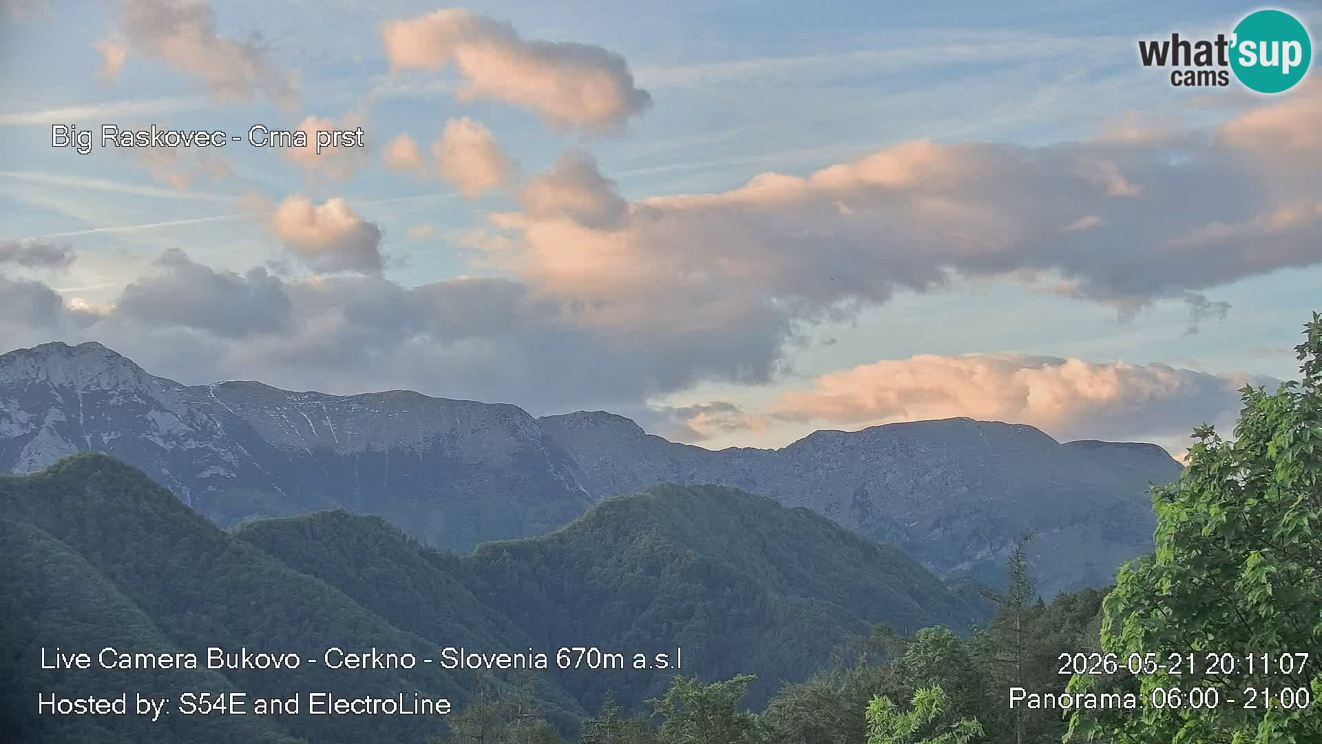 Webcam en vivo Bukovo – Baška grapa | Cerkno | Eslovenia
