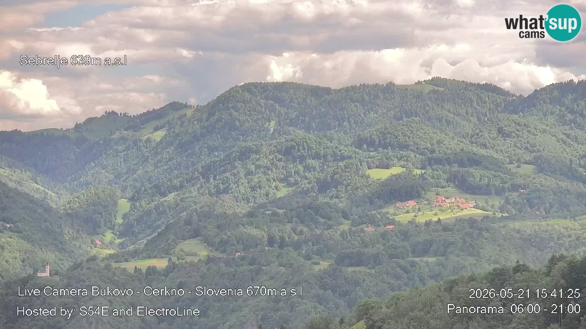 Webcam en vivo Bukovo – Baška grapa | Cerkno | Eslovenia