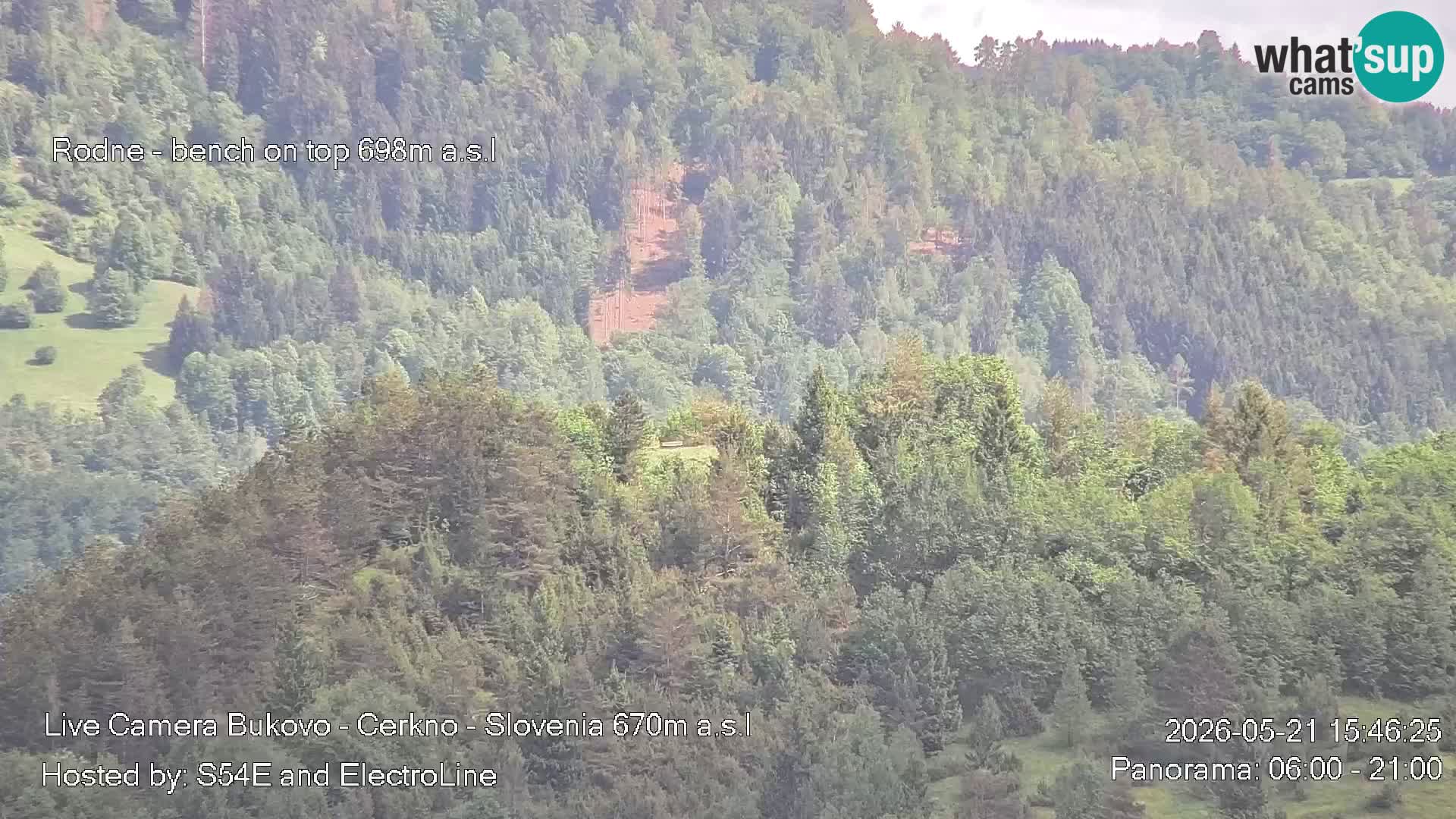 Webcam en vivo Bukovo – Baška grapa | Cerkno | Eslovenia