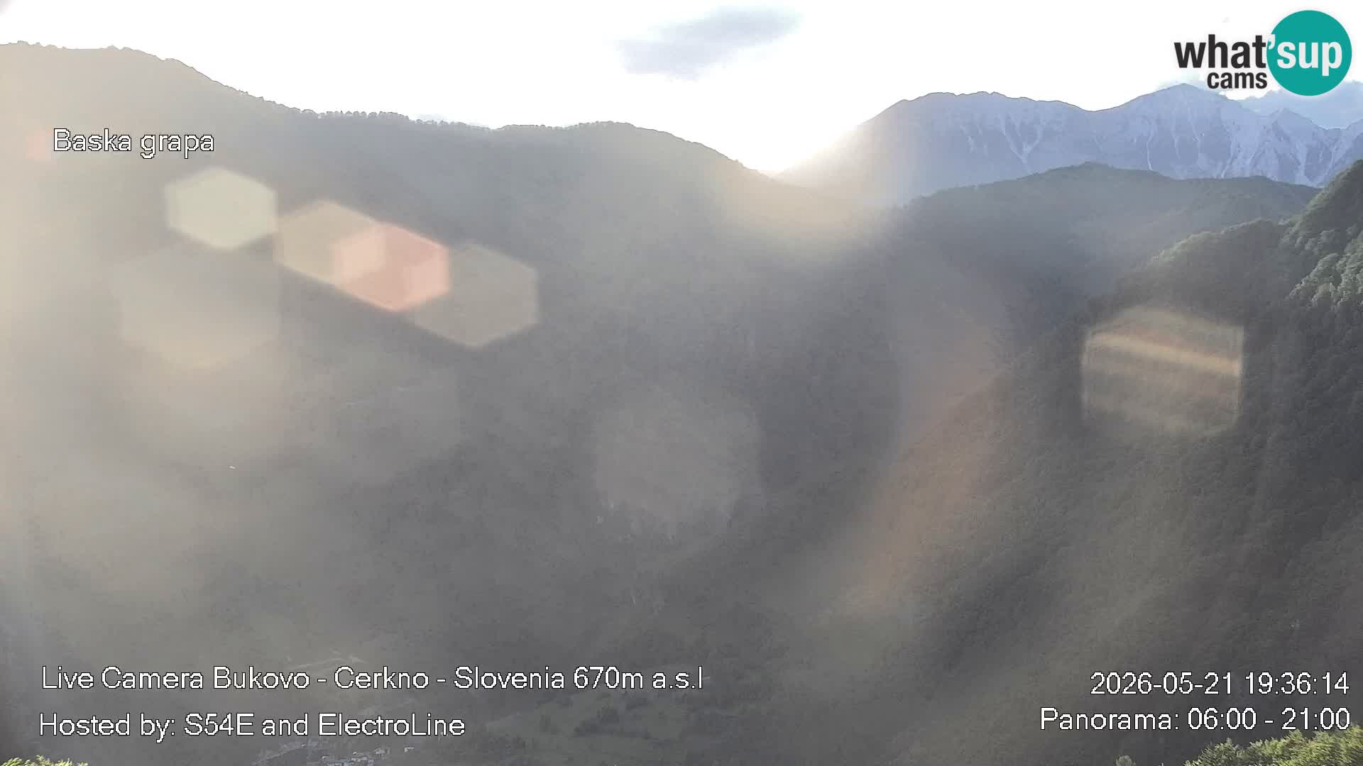 Webcam en vivo Bukovo – Baška grapa | Cerkno | Eslovenia