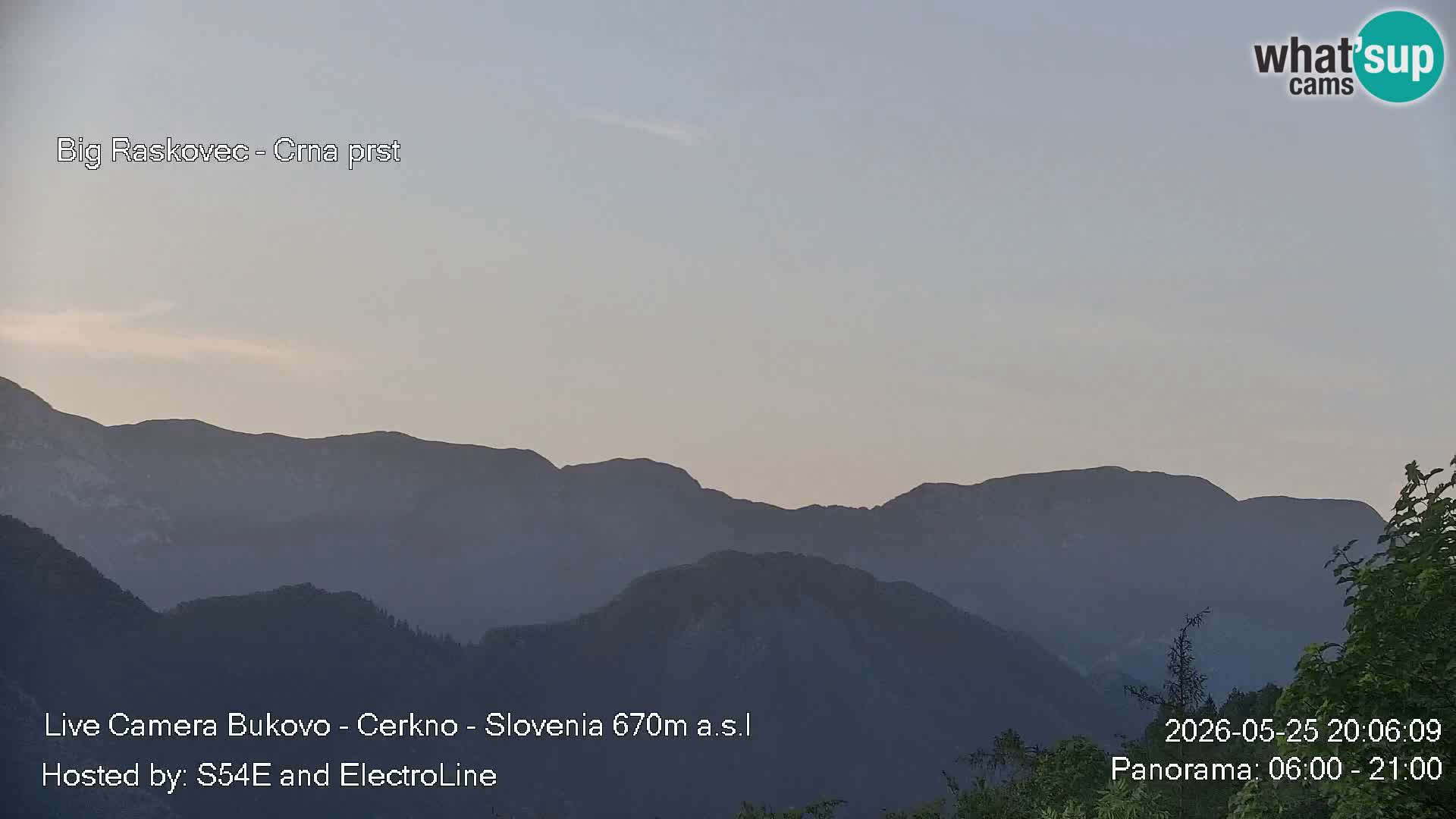 Webcam en vivo Bukovo – Baška grapa | Cerkno | Eslovenia
