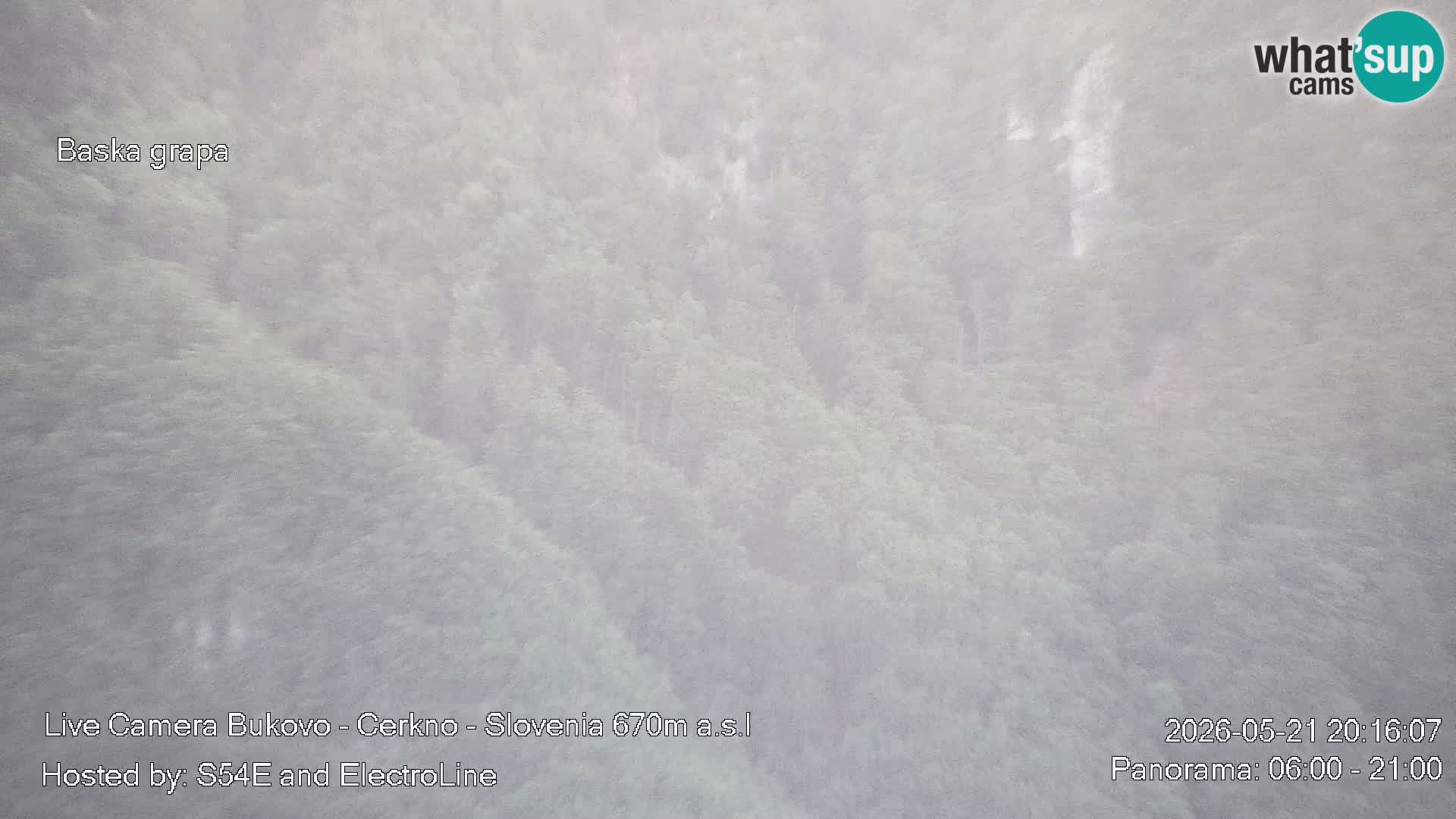 Webcam Bukovo – Baška grapa | Cerkno | Slovénie