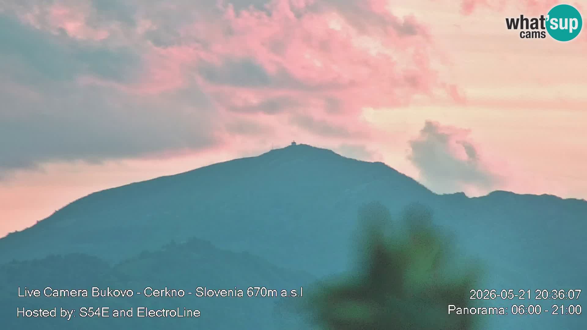 Web kamera Bukovo – Baška grapa | Cerkno | Slovenija