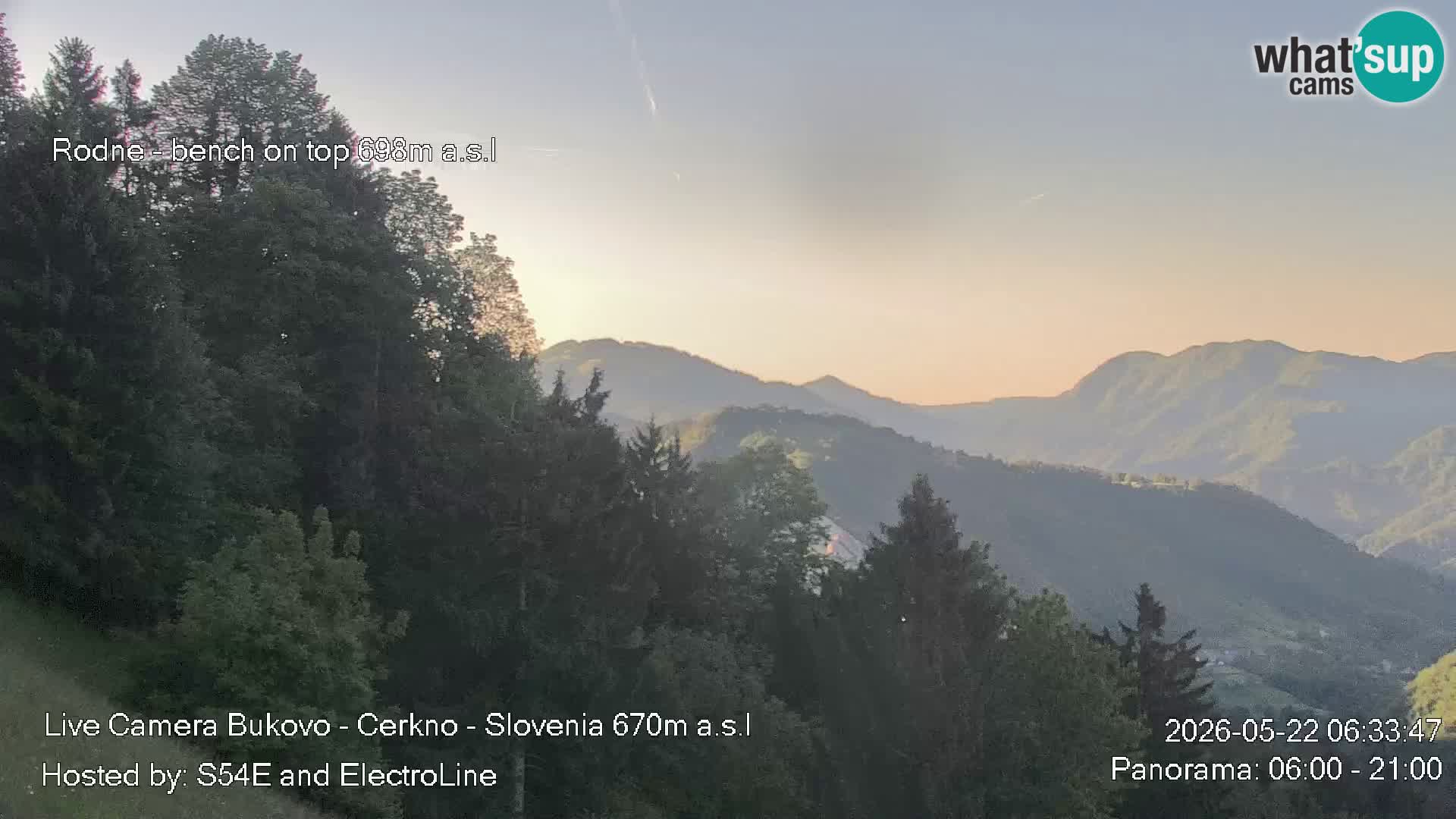 Web kamera Bukovo – Baška grapa | Cerkno | Slovenija