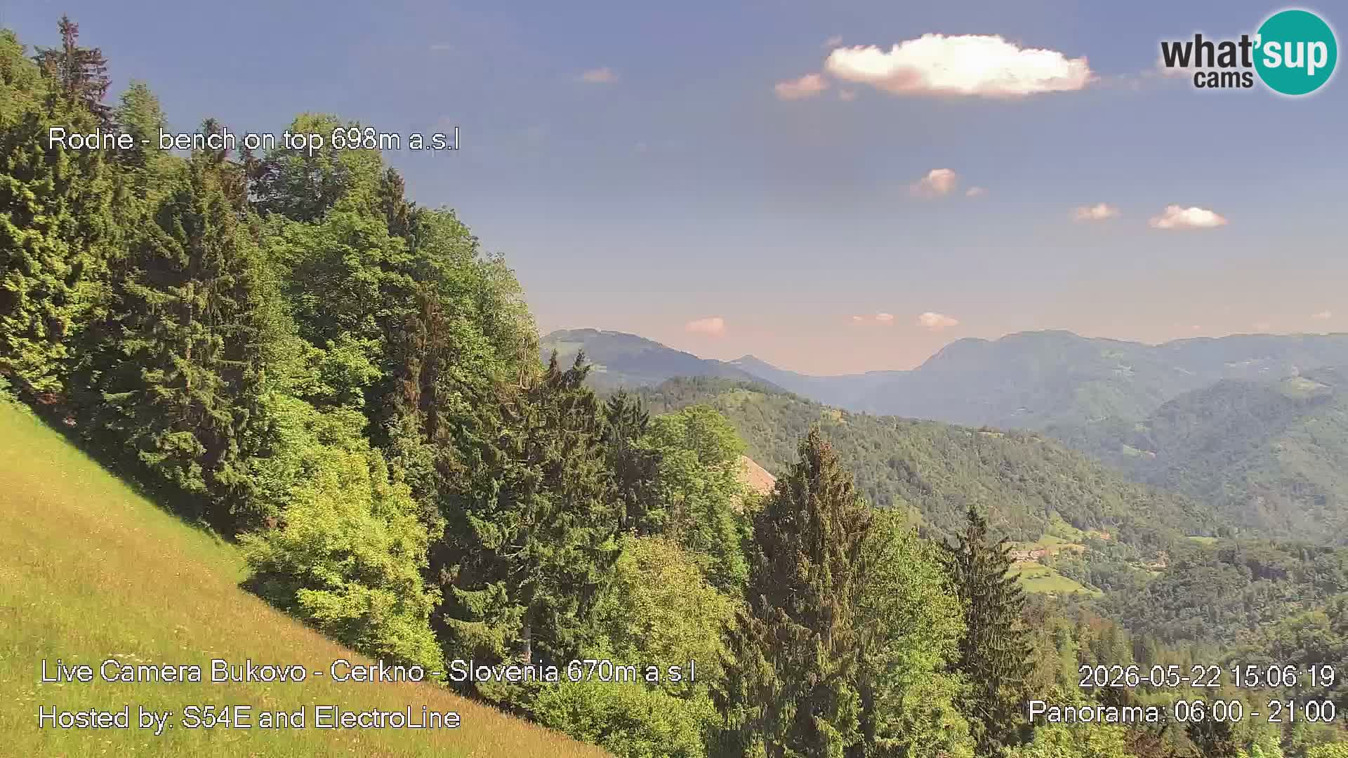 Bukovo Webcam – Baška grapa | Cerkno | Slowenien