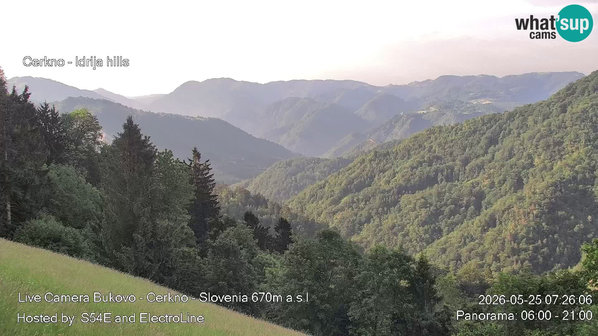 Webcam Bukovo – Baška grapa | Cerkno | Slovénie
