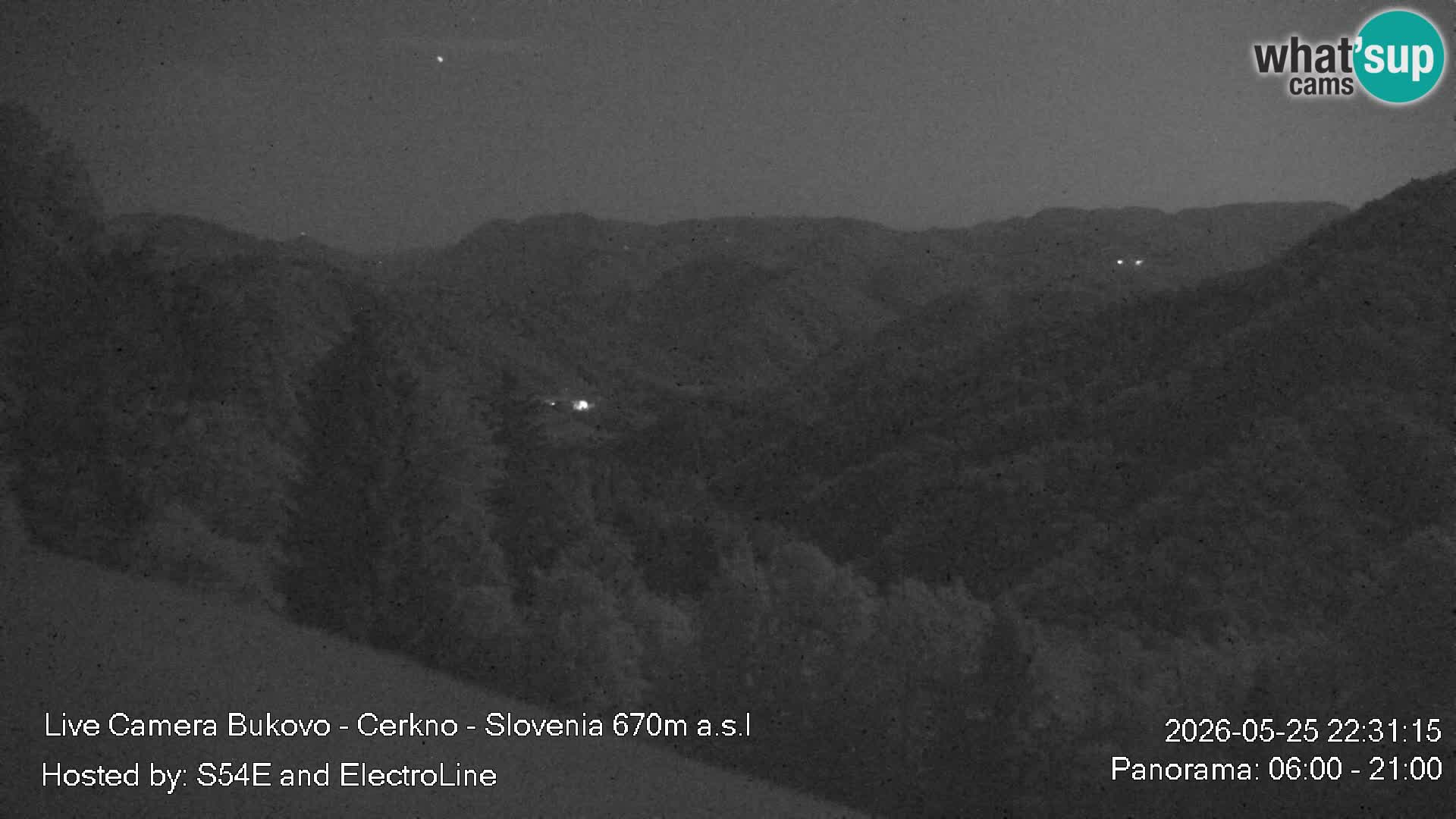 Web kamera Bukovo – Baška grapa | Cerkno | Slovenija