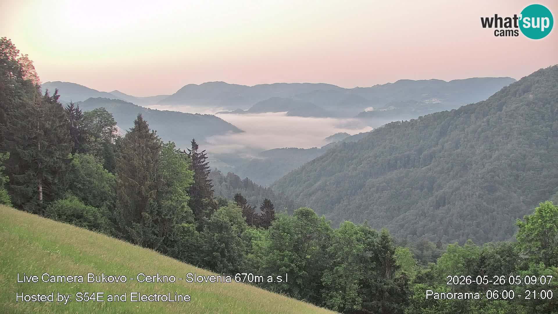 Webcam en vivo Bukovo – Baška grapa | Cerkno | Eslovenia